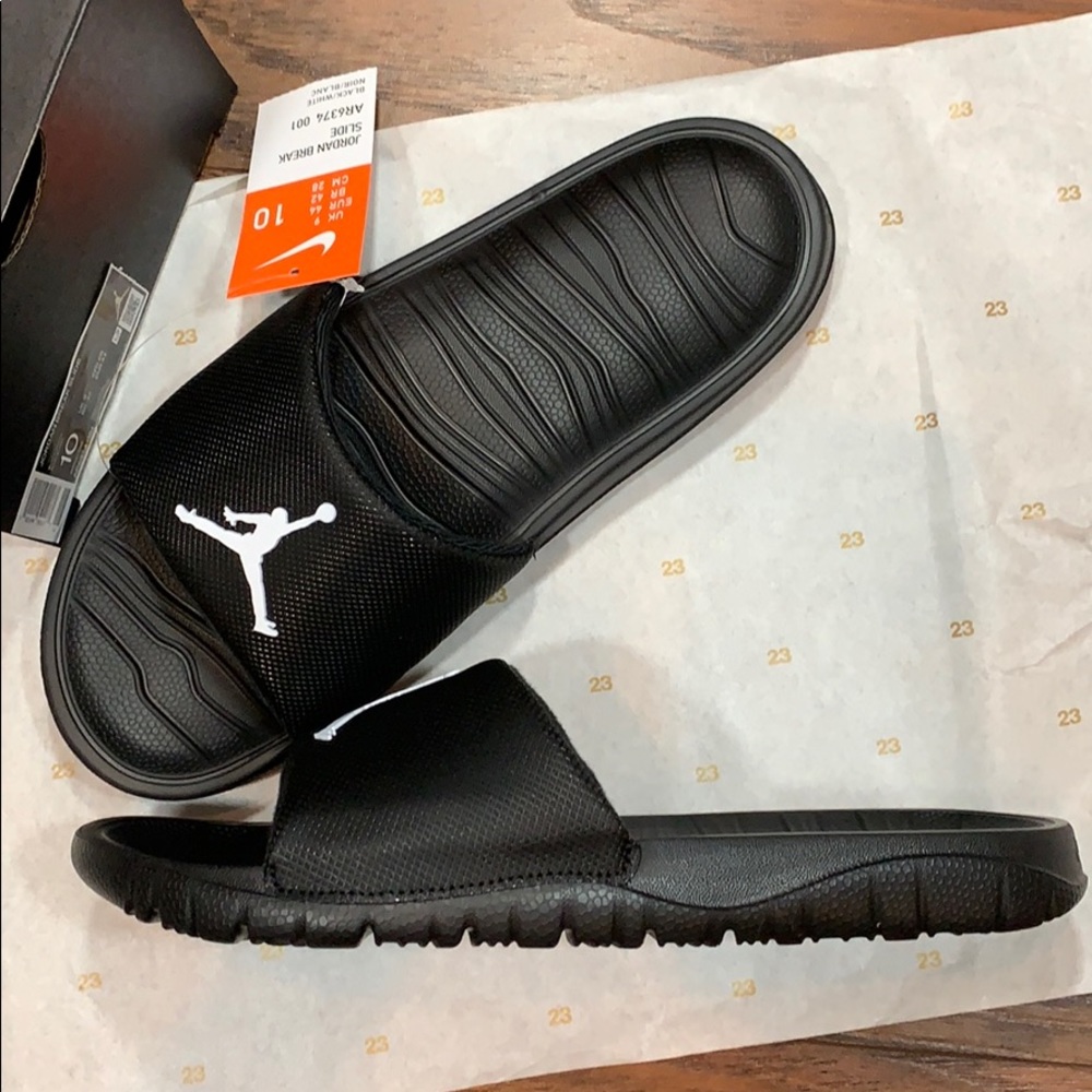 JORDAN BREAK SLIDE Black/White - Picture 13 of 16